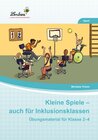 Buchcover Kleine Spiele - auch für Inklusionsklassen