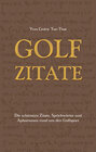 Buchcover Golf Zitate