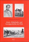 Buchcover Schul-, Wirtschafts- und Sozialgeschichte der Pfalz