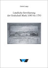 Buchcover Ländliche Bevölkerung der Grafschaft Mark 1680 bis 1750