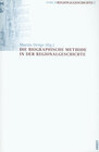 Buchcover Die biographische Methode in der Regionalgeschichte