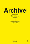 Buchcover Archive in Deutschland, Österreich und der Schweiz