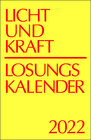 Buchcover Licht und Kraft/Losungskalender 2022 Reiseausgabe in Monatsheften