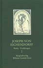 Buchcover Werke. Eine Auswahl / Joseph von Eichendorff - Werke 2