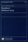 Buchcover Handbuch Baltikum heute