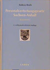 Buchcover Personalvertretungsgesetz Sachsen-Anhalt