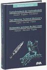 Buchcover Fachwörterbuch der Zweiradtechnik /Two-Wheeler Technical Dictionary /Dictionnaire technique du deux-roues Deutsch-Englis