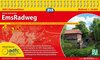 Buchcover ADFC-Radreiseführer EmsRadweg 1:50.000, praktische Spiralbindung, reiß- und wetterfest, GPS-Tracks Download