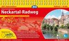 Buchcover ADFC-Radreiseführer Neckartal-Radweg 1:50.000 praktische Spiralbindung, reiß- und wetterfest, GPS-Tracks Download