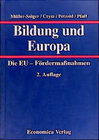 Buchcover Bildung und Europa