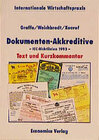 Buchcover Dokumenten-Akkreditive, ICC-Richtlinien 1993