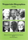Buchcover Wuppertaler Biographien / Wuppertaler Biographien 16. Folge