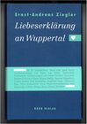 Buchcover Liebeserklärung an Wuppertal
