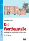 Buchcover Brigg: Deutsch / Die Wortbaustelle
