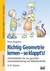 Buchcover Richtig Geometrie lernen - so klappt's! / 3./4. Klasse - Kopiervorlagen mit Lösungen