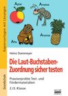 Buchcover Brigg: Deutsch - Grundschule - Anfangsunterricht / Die Laut-Buchstaben-Zuordnung sicher testen