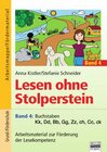 Buchcover Lesen ohne Stolperstein / Band 4 - Buchstaben Kk, Dd, Bb, Gg, Zz, ch, Cc, ck