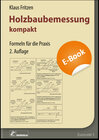 Buchcover Holzbaubemessung kompakt