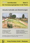 Buchcover Aktuelle Aufmasse und Abrechnungen