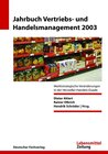 Buchcover Jahrbuch Vertriebs- und Handelsmanagement 2003