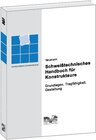 Buchcover Schweisstechnisches Handbuch für Konstrukteure