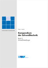 Buchcover Kompendium der Schweißtechnik. Band 2