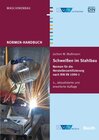Buchcover DIN/DVS Normen-Handbuch Schweißen im Stahlbau