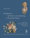 Buchcover Die Memoria der Herren von Lichtenberg in Neuweiler (Elsass)