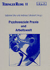 Buchcover Psychosoziale Praxis und Arbeitswelt