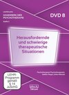 Buchcover Herausfordernde und schwierige therapeutische Situationen (DVD 8)