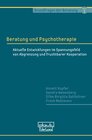 Buchcover Beratung und Psychotherapie