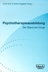 Buchcover Psychotherapieausbildung