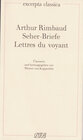 Buchcover Lettres du voyant /Seher-Briefe