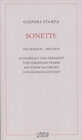 Buchcover Sonette