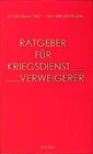 Buchcover Ratgeber für Kriegsdienstverweigerer