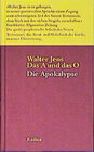 Buchcover Das A & das O. Die Offenbarung des Johannes