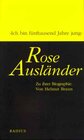Buchcover Rose Ausländer