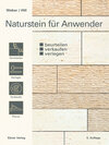 Buchcover Naturstein für Anwender