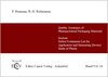 Buchcover Fehlerbewertungsliste für Applikatoren und Messeinrichtungen aus Kunststoff /Section: Defect Evaluation List for Applica