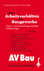 Buchcover Das Arbeitsverhältnis im Baugewerbe