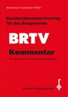 Buchcover Bundesrahmentarifvertrag für das Baugewerbe (BRTV) / Kommentar