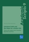Buchcover Christian Faith and the Hope for a better Life