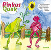 Buchcover Pinkus Quak. Die Geschichte des rosaroten Frosches, der so anders ist als die Anderen