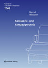 Buchcover Gentner Taschen Fachbuch Karosserie- und Fahrzeugtechnik 2008
