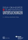 Buchcover DGUV Grundsätze für Arbeitsmedizinische Untersuchungen