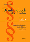 Buchcover Basishandbuch des Notariats 2023