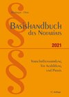 Buchcover Basishandbuch des Notariats 2021