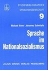 Buchcover Sprache im Nationalsozialismus