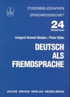 Buchcover Deutsch als Fremdsprache