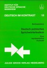 Buchcover Deutsch-polnisches Sprichwörterlexikon